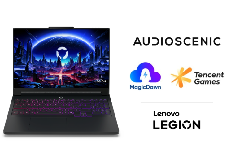 Jointly created by Tencent, Lenovo, and Audioscenic: A new generation of immersive gaming experiences